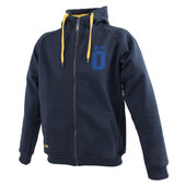 ÖHLINS Ö ZIP HOODIE BLUE