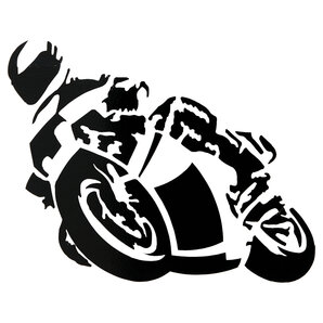 Autocollant "moto"