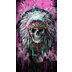 LETHAL ANGEL MULTIDOEK FEATHERS SKULL