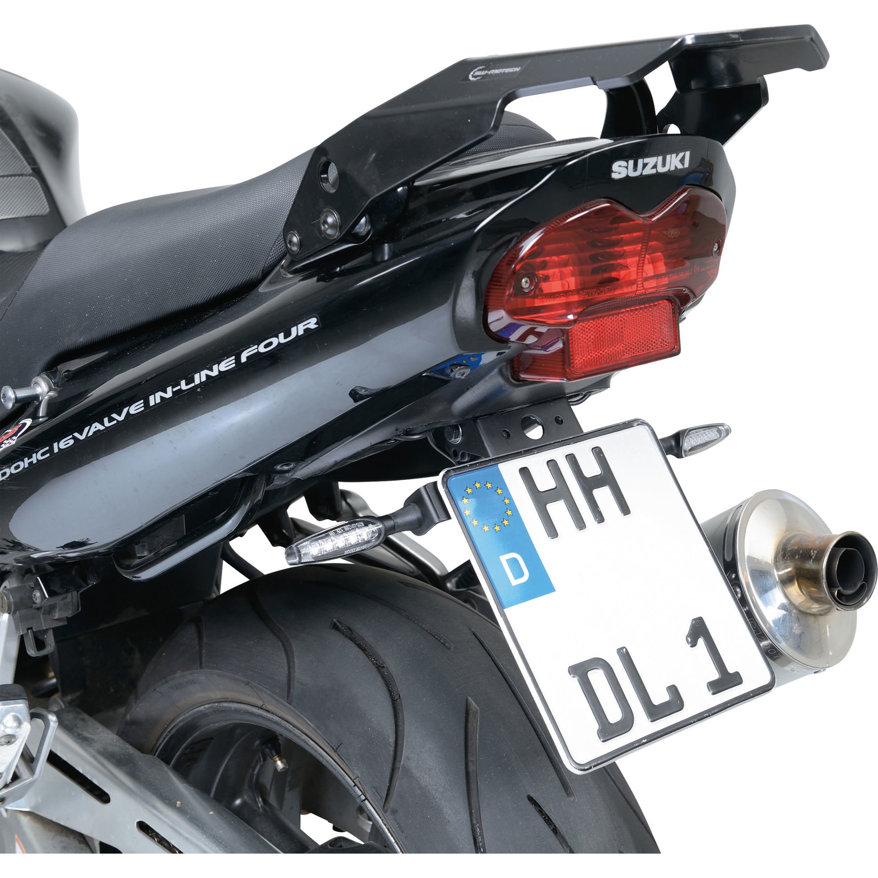 LIC. PLATE HOLDER BLACK