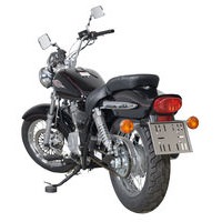 LICENSE PLATE FRAME BLACK