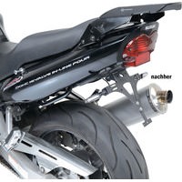 LIC. PLATE HOLDER BLACK