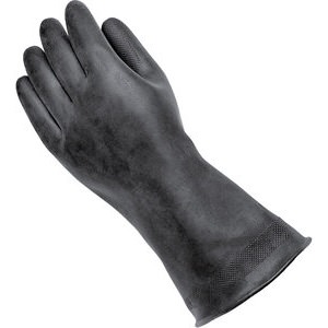 Overhandschoen latex, paar