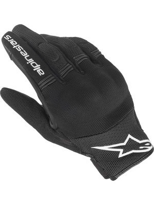 Touchscreen Motorrad Handschuhe Vollfinger Leder für Herren Damen Unisex ARTOP Motorradhandschuhe Sommer Schwarz,XL 
