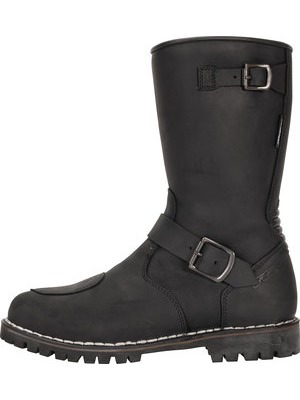 Leder Stiefelette Biker Boots – Echte Lederstiefel Für Motorrad, Western & Alltag | Halbstiefel Mit 4 Cm Absatz, Größen 39–46