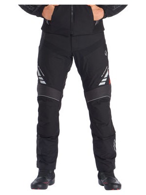 Lemoko Textil Motorradhose Farbe schwarz/weiß Gr XL 