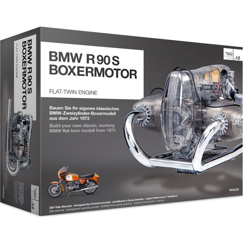 Buy BMW Flat-twin engine R 90 S 200 part kit, scale 1:2 ...