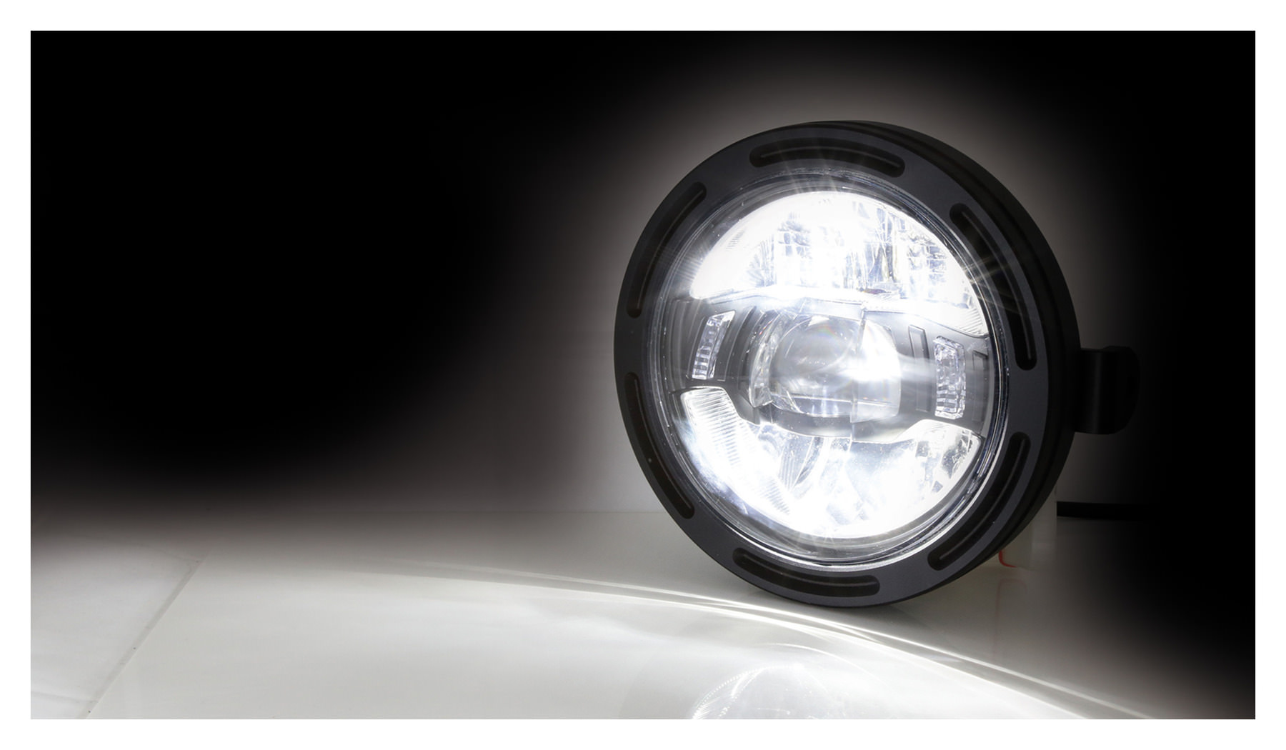 Buy LED main headlight FRAMER2, type 10 5 3/4", side or bottom