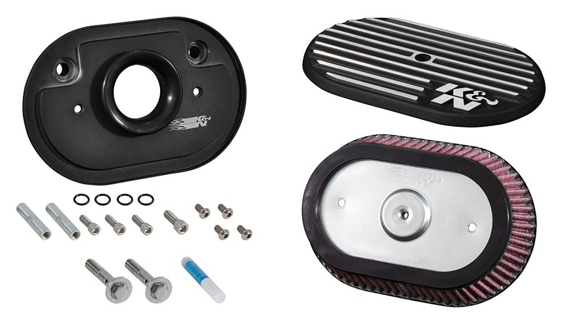 Buy K&N AIR CLEANER M8 107/114 CUI RK3956 Louis motorcycle clothing and technology