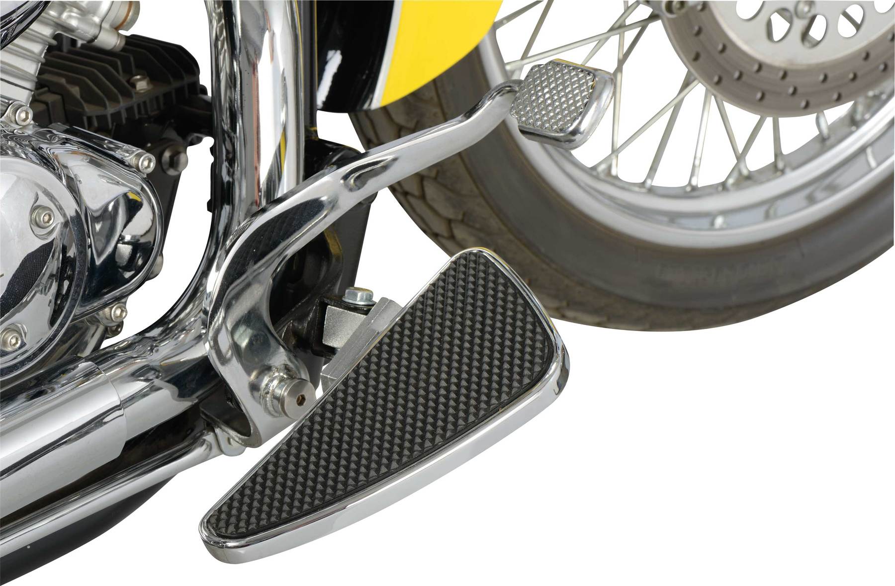 Buy Rider Footboards Universal, Pair, Chrome Louis motorcycle