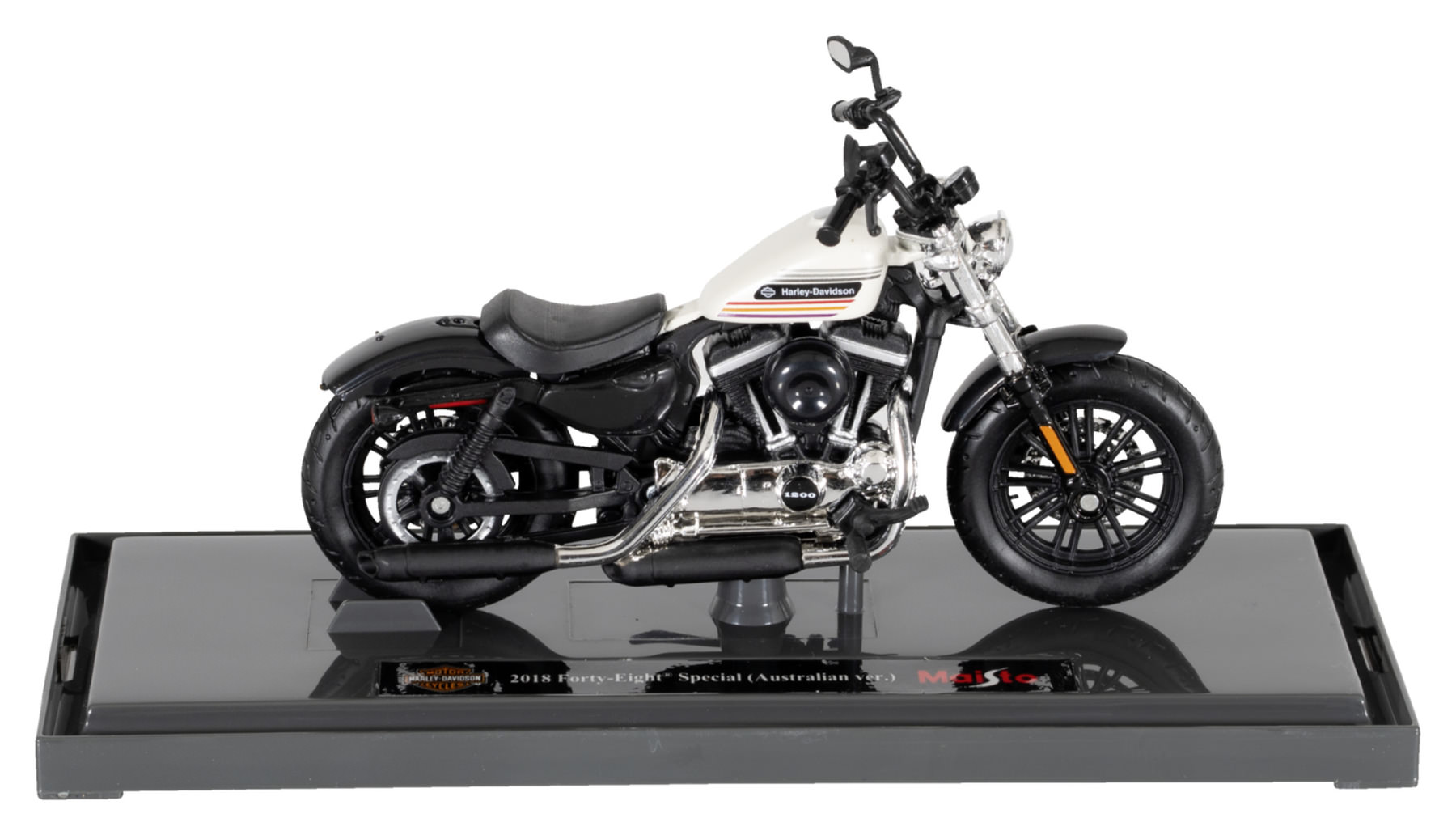 Maisto 1:18 Harley Davidson 2018 Forty Eight Special Bike Motorcycle Model BOXED 