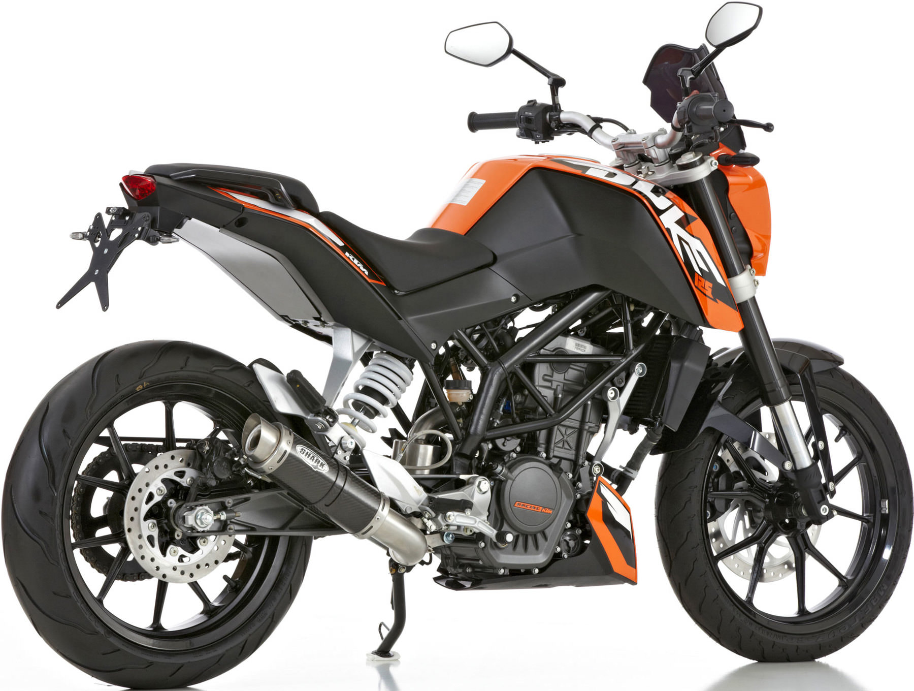 shark road motorcycle exhaust