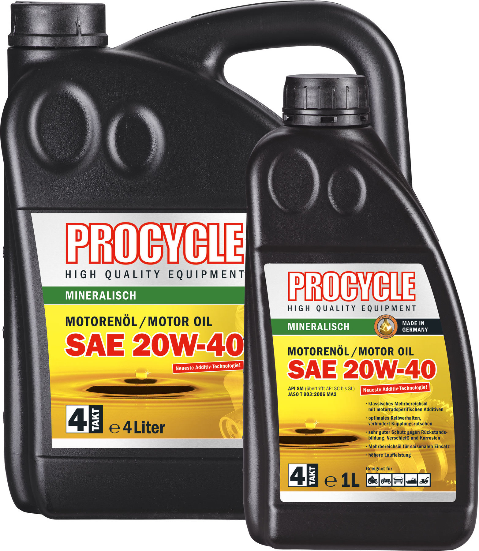 Buy Procycle 4T Engine Oil Mineral, SAE 20W-40 | Louis ...