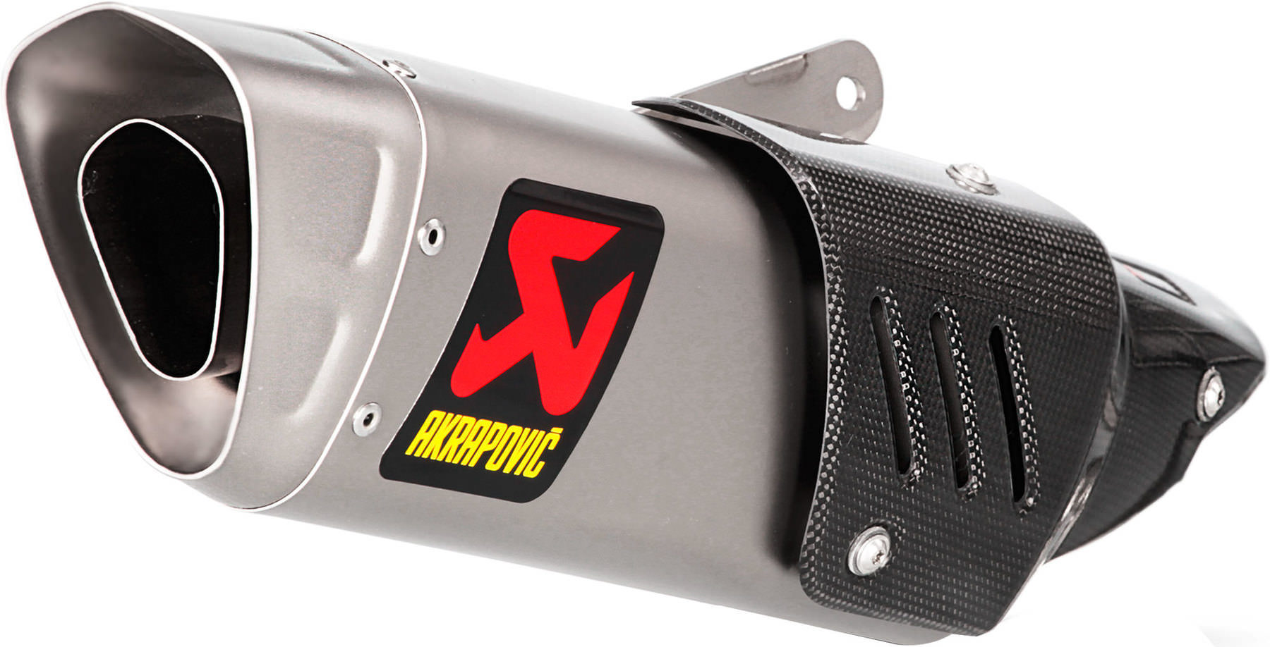 Plaque Akrapovic Aluminium Haute Température - Pour Silencieux Moto/auto - Neuf