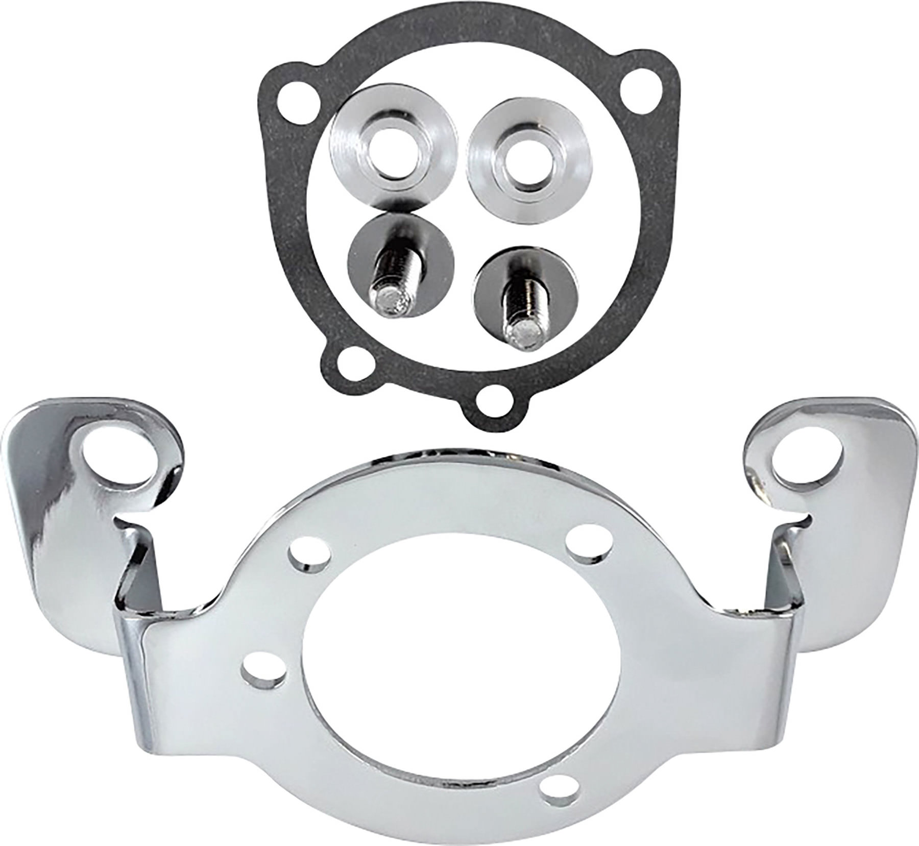 Chrome Air Cleaner Support Bracket Throttle-by-Wire Twin Cam