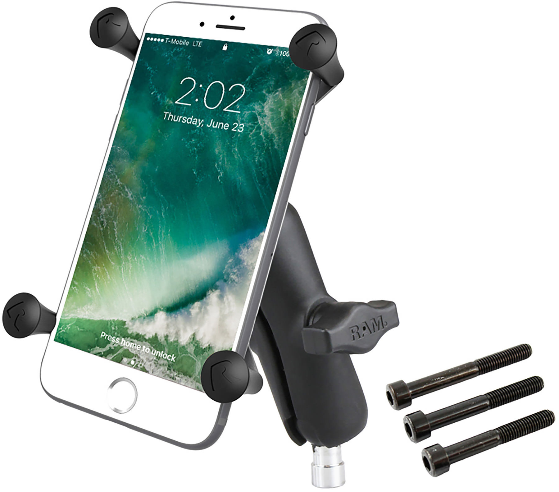 ram mount phone holder motorcycle