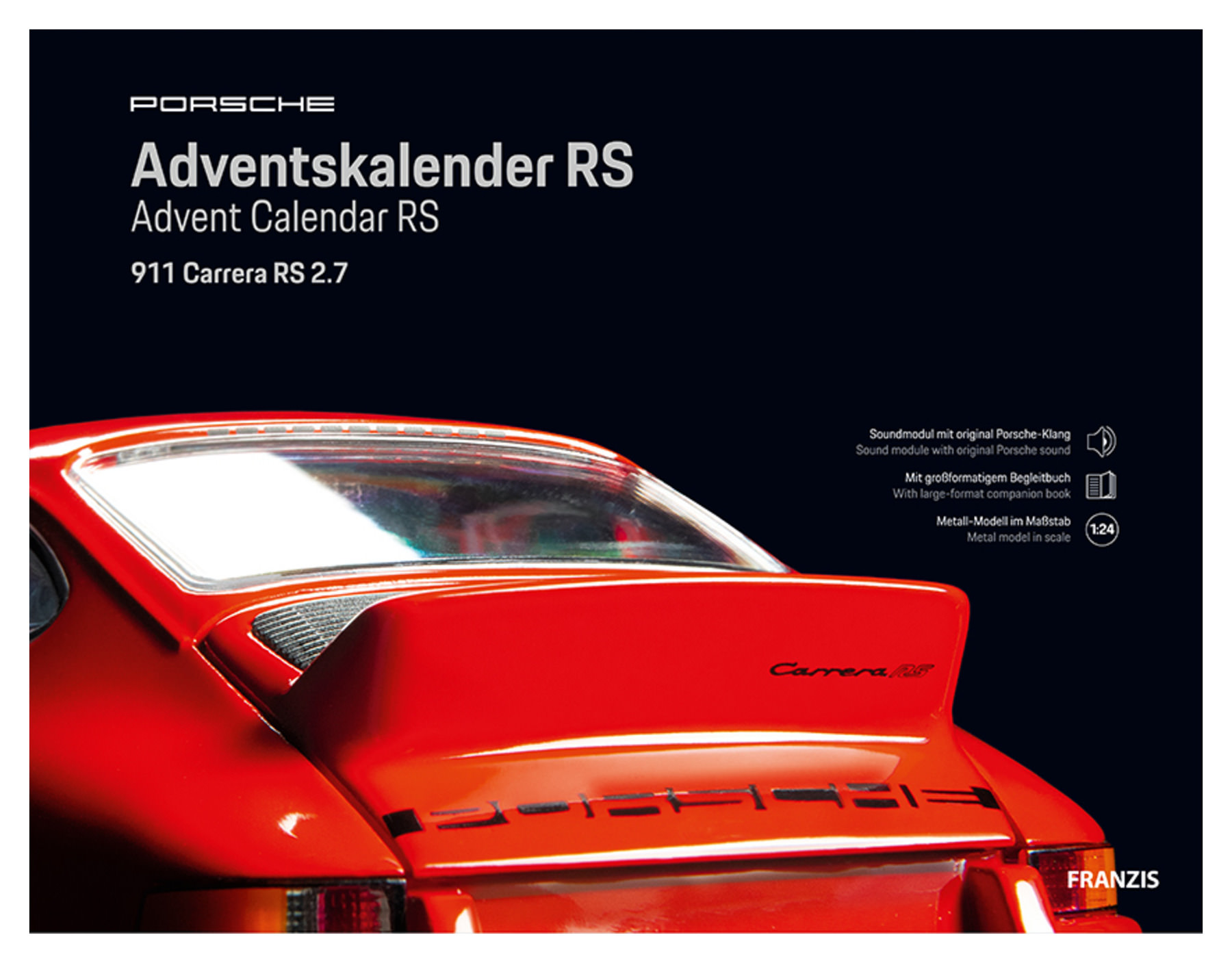 Buy Porsche 911 Carrera RS Advent Calendar 1 24 SCALE Louis