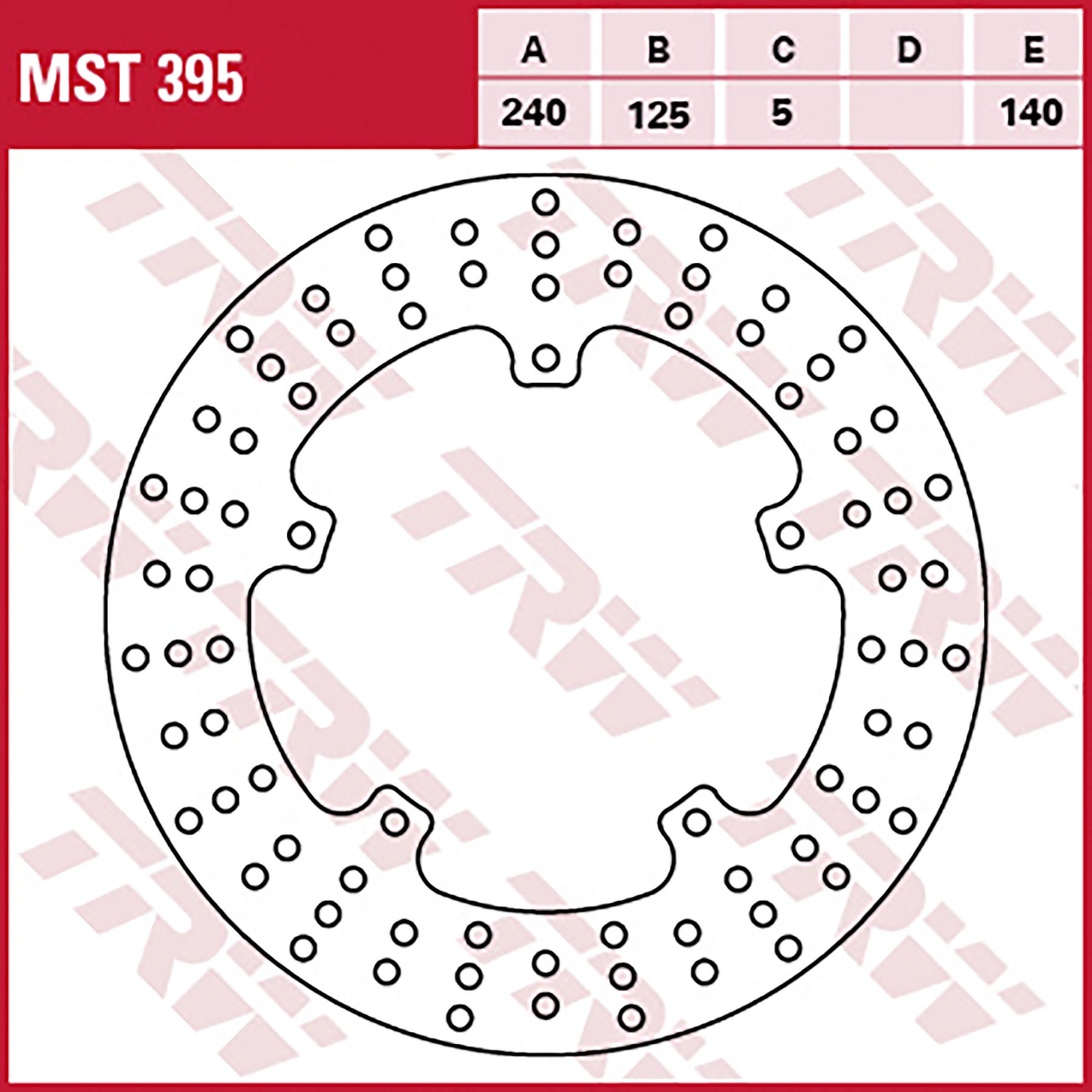 Buy TRW Brake Discs, Rear Type Approved, Fixed Louis motorcycle