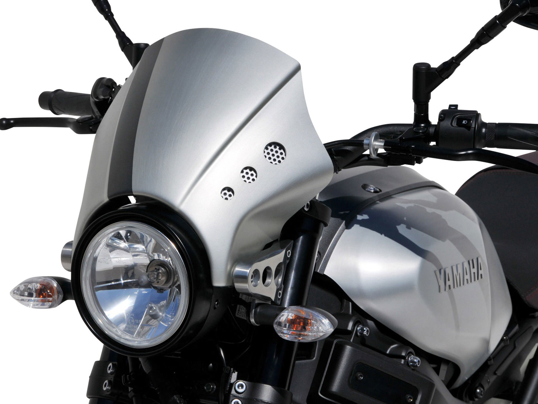 Motorrad Frontscheinwerfer Verkleidungsmaske Abdeckung Windschutzscheibe Windschutz Scheinwerferschutz Für CL SCL 250 300 500 CL300 CL500 CL250 SCL300 SCL250 SCL500 2023 2024 (Schwarz