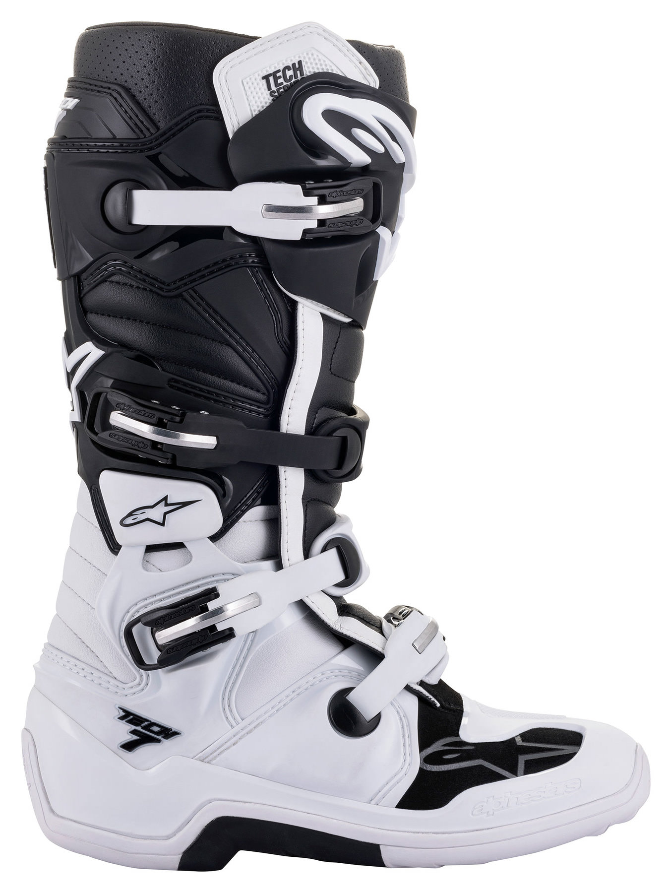 white motorcycle boots