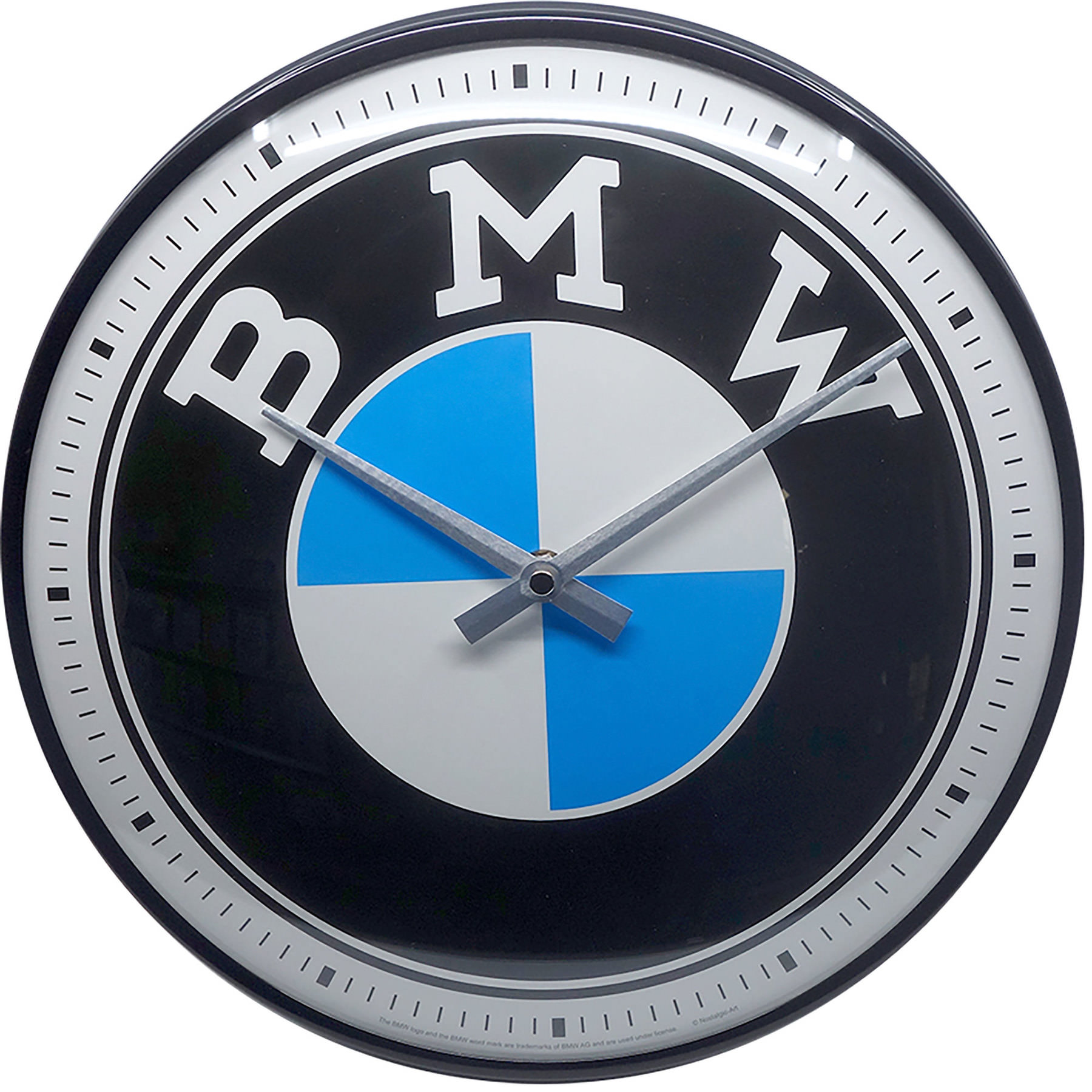 BMW M Frameless ohne Grenzen Wanduhr Schön Für Geschenke Oder Dekor W268 