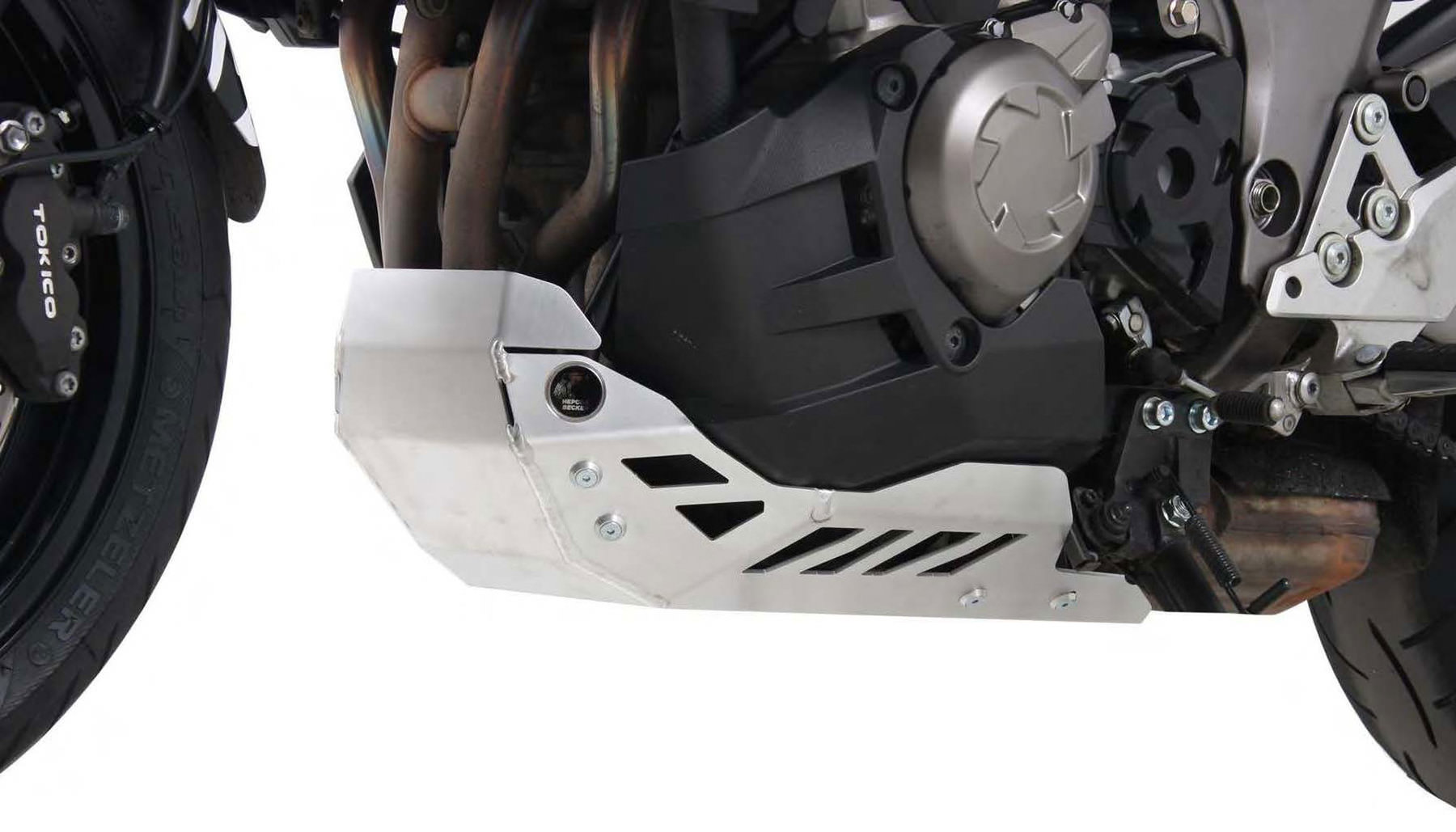 Buy Hepco & Becker Engine Guard Plate Alu for various models Louis