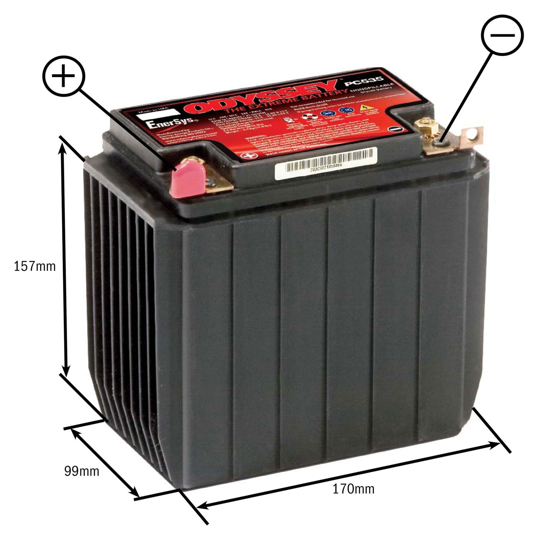 Buy ODYSSEY Hawker Batteries Pure Lead 12V Louis motorcycle clothing
