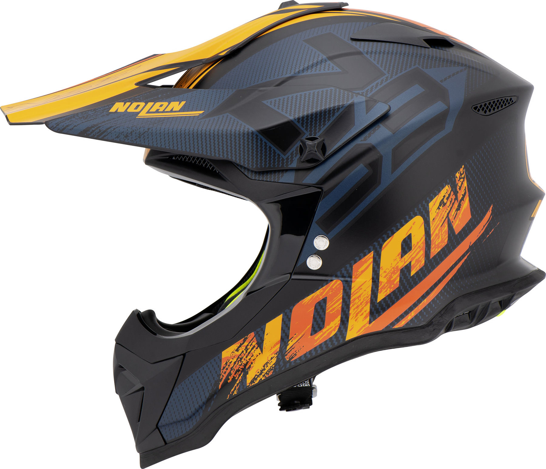 motocross helmet with visor