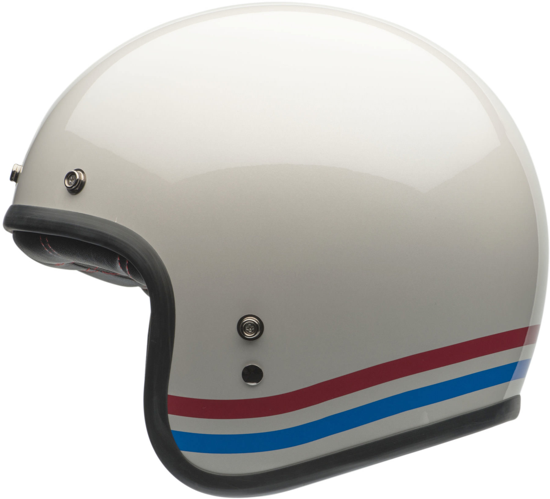 Buy Bell Custom 500 Dlx Stripes Pearl White Louis Motorcycle