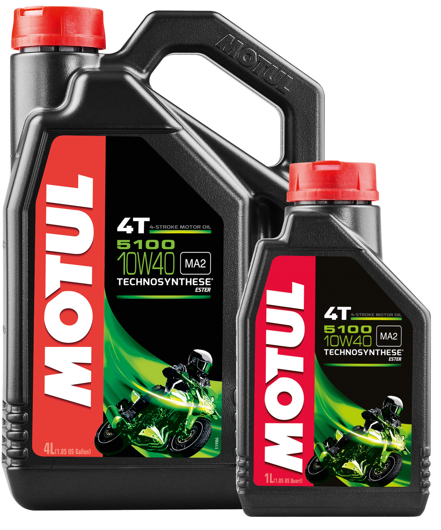 Motul motorolie 5100 4T SAE 10W-40, technosynthese kopen | Louis motor .