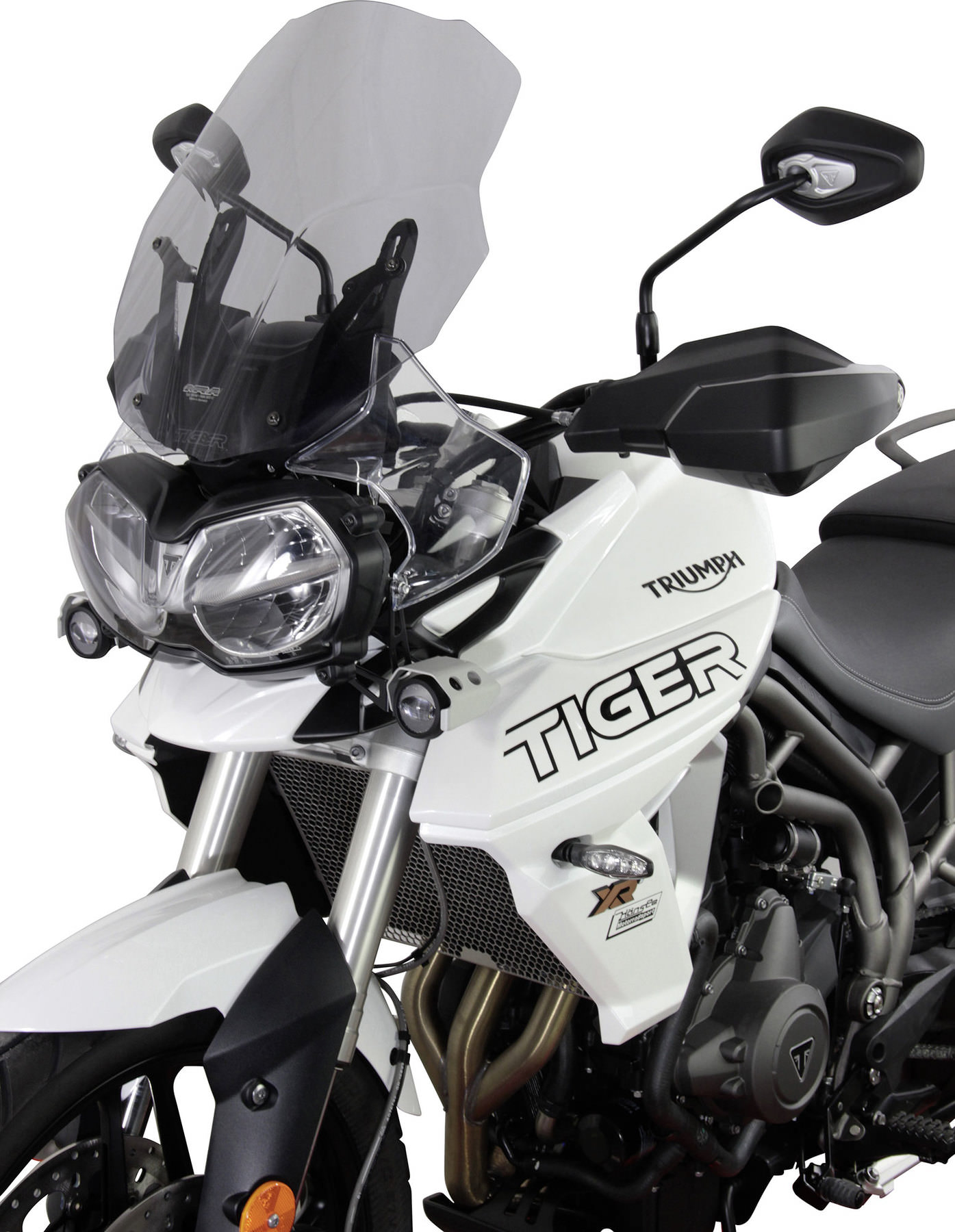 Getönte Tourenscheibe Für Triumph Bonneville Bobber 2017-2025 - Windschutz Universal