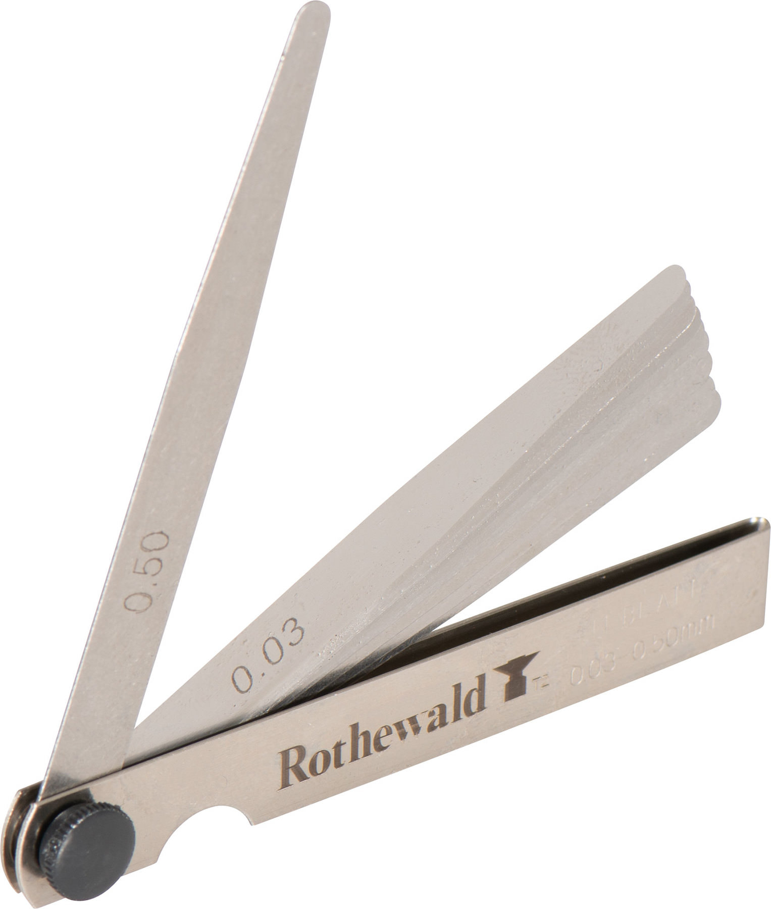 Buy Rothewald Feeler Gauge 0.030.50 mm 11 blades Louis motorcycle