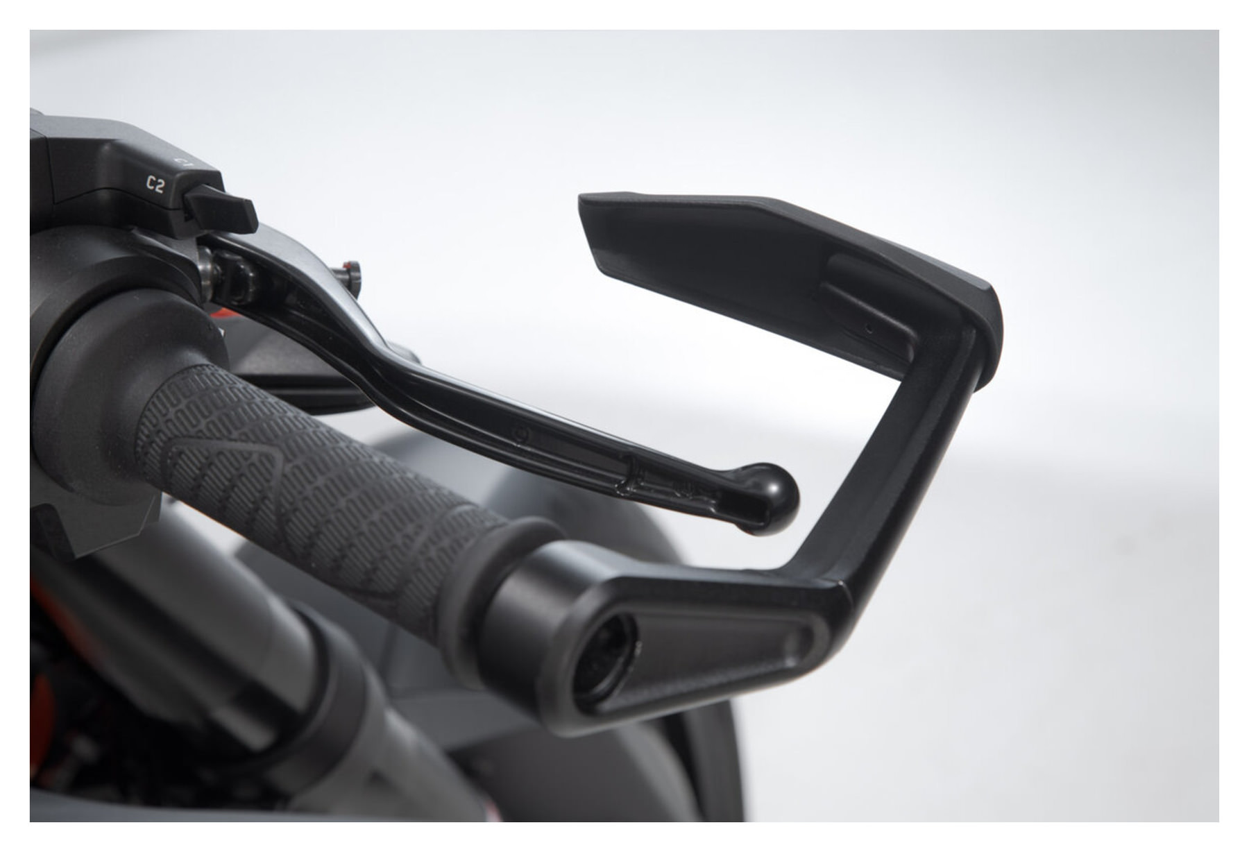 Hebelschützer Motocross & Enduro X6 Orange - Für Brems- & Kupplungshebel, CNC Aluminium, Universell