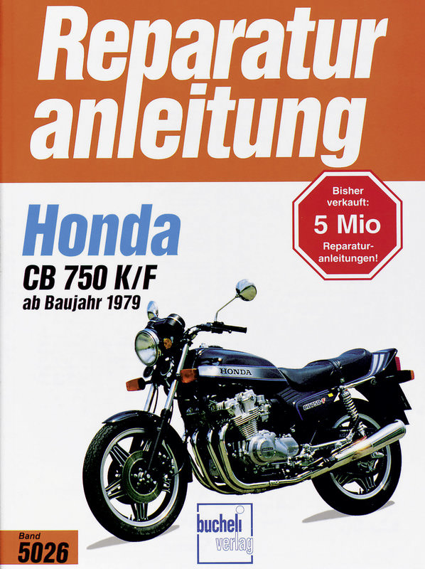 Honda-Motoren CB750 CB450 CB350 250 Reparaturanleitung Reparaturbuch Hand-Buch 