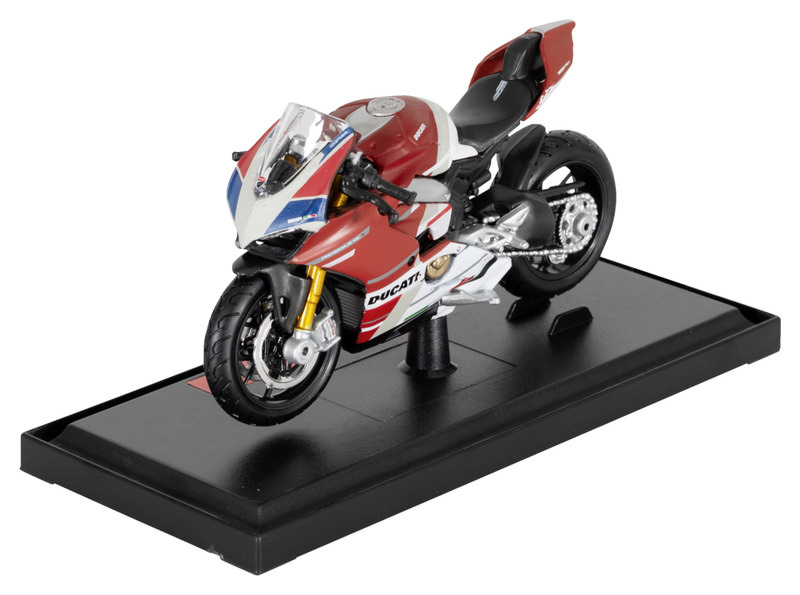 Maisto Ducati Panigale V4 S Corse Diecast 1:18 Motorcycle Model W/ Base New 