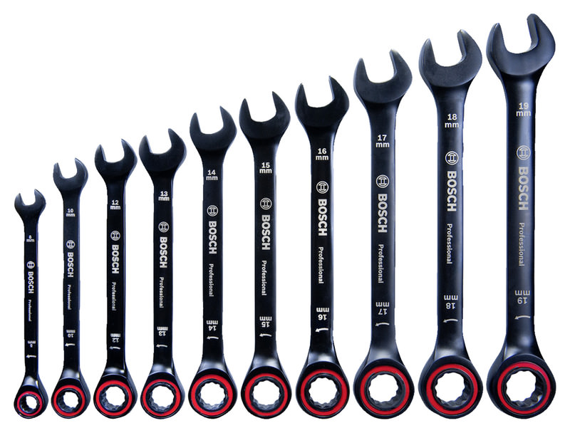 RATCHETING WRENCH SET