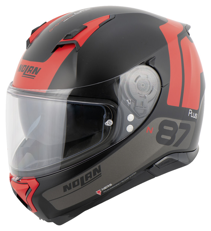 Casco Helmet Capacete Full-face integrale N87 Ledlight N-COM 029 Taglia XS 
