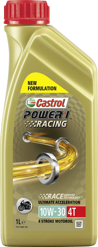 Buy Castrol Power1 Racing 10w 30 Hc Synthetic 4t Engine Oil 1 Litre Louis Motorcycle Clothing And Technology