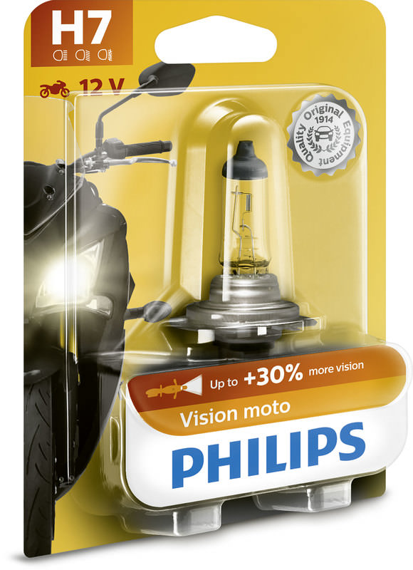 PHILIPS VISION MOTO H7